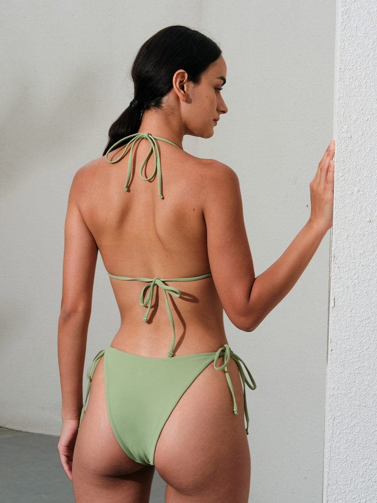 BERLOOK - Sustainable Bikini Tops _ Halter Reversible Bikini Top