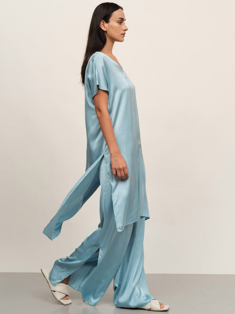 BERLOOK - Sustainable Bottoms _ Split Wide Leg Pants