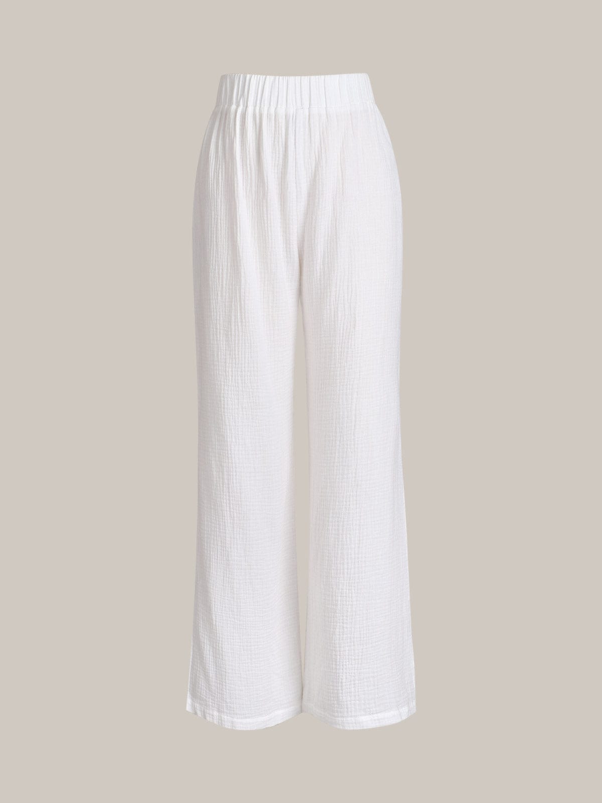 Side Split Cover-Up Pants & Reviews - White - Sustainable Cover-ups