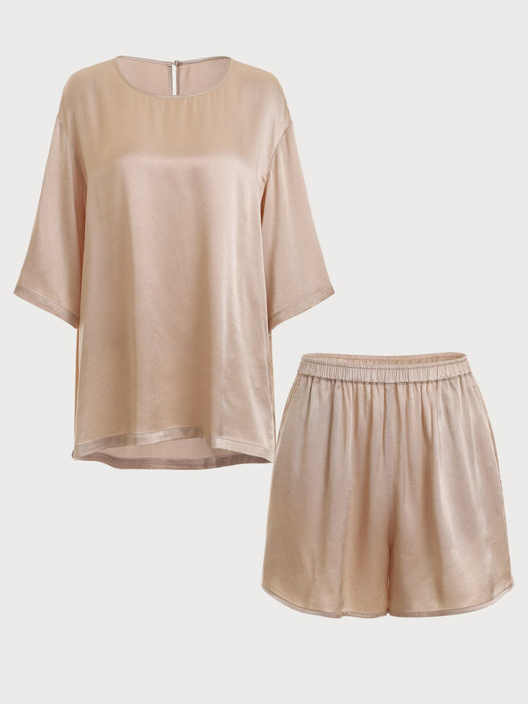 BERLOOK - Sustainable Loungewear Sets _ Side Split Viscose Loungewear Sets