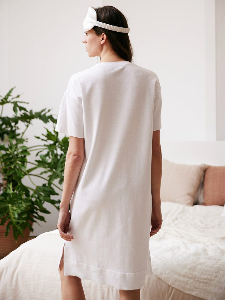 BERLOOK - Sustainable Midi Dresses _ Solid Color BCI Cotton Tee Dress