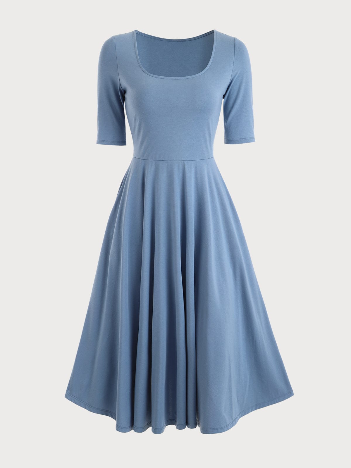 Solid color dresses with sleeves new arrivals