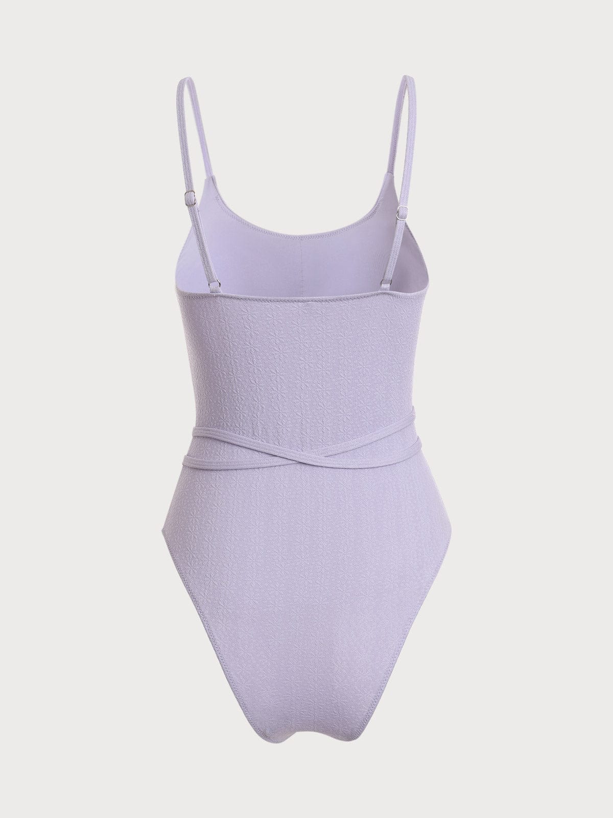 Textured Tie One-Piece Swimsuit Textured Tie One-Piece Swimsuit