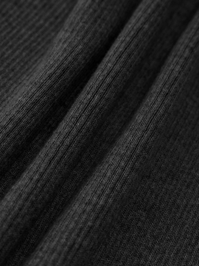 BERLOOK - Sustainable Sweaters & Knits _ Polo Neck Long Sleeve Knit Top