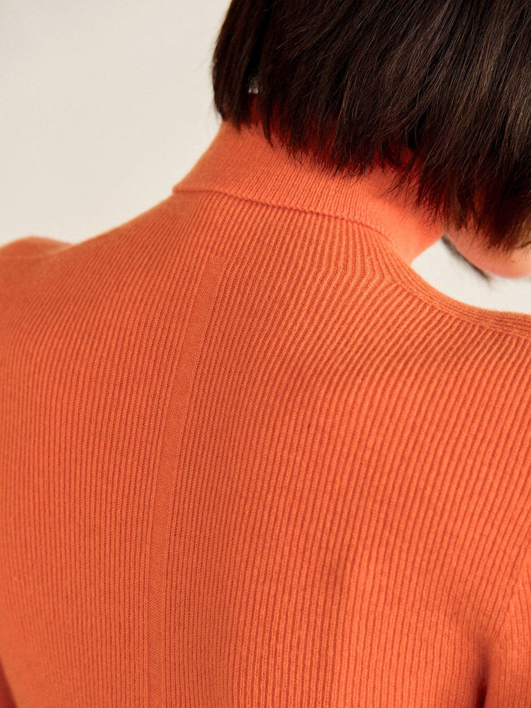 BERLOOK - Sustainable Sweaters & Knits _ Solid Color Wool Knit Top