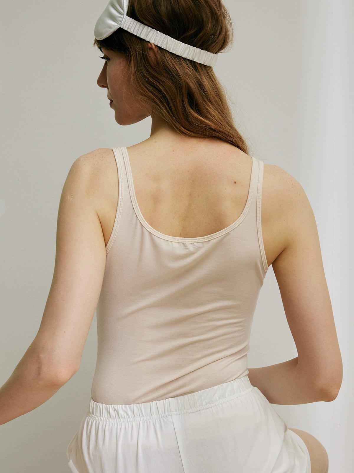 Light yellow online tank top