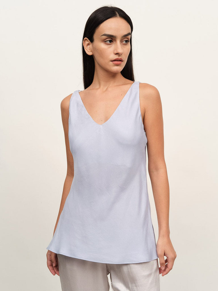 BERLOOK - Sustainable Tops _ Solid Backless Tank Top