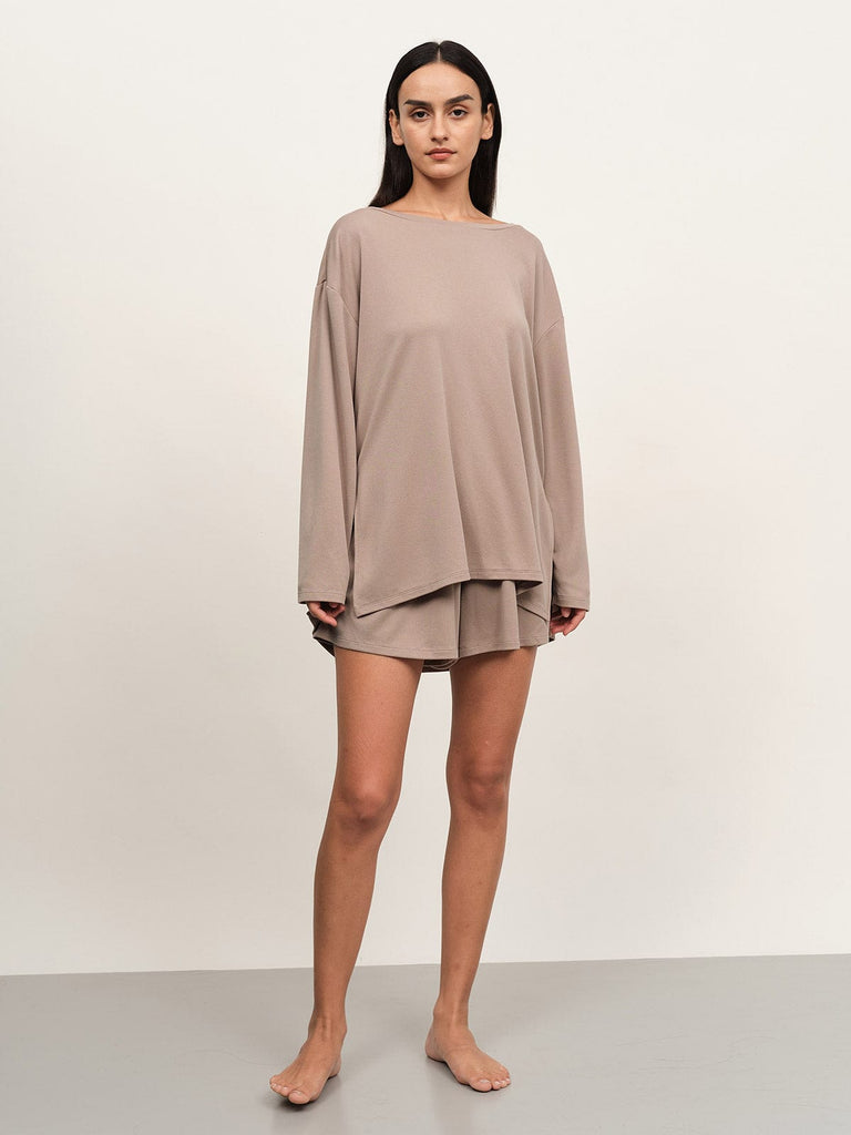 BERLOOK - Sustainable Tops _ Tie Backless TENCEL™ Modal Tee
