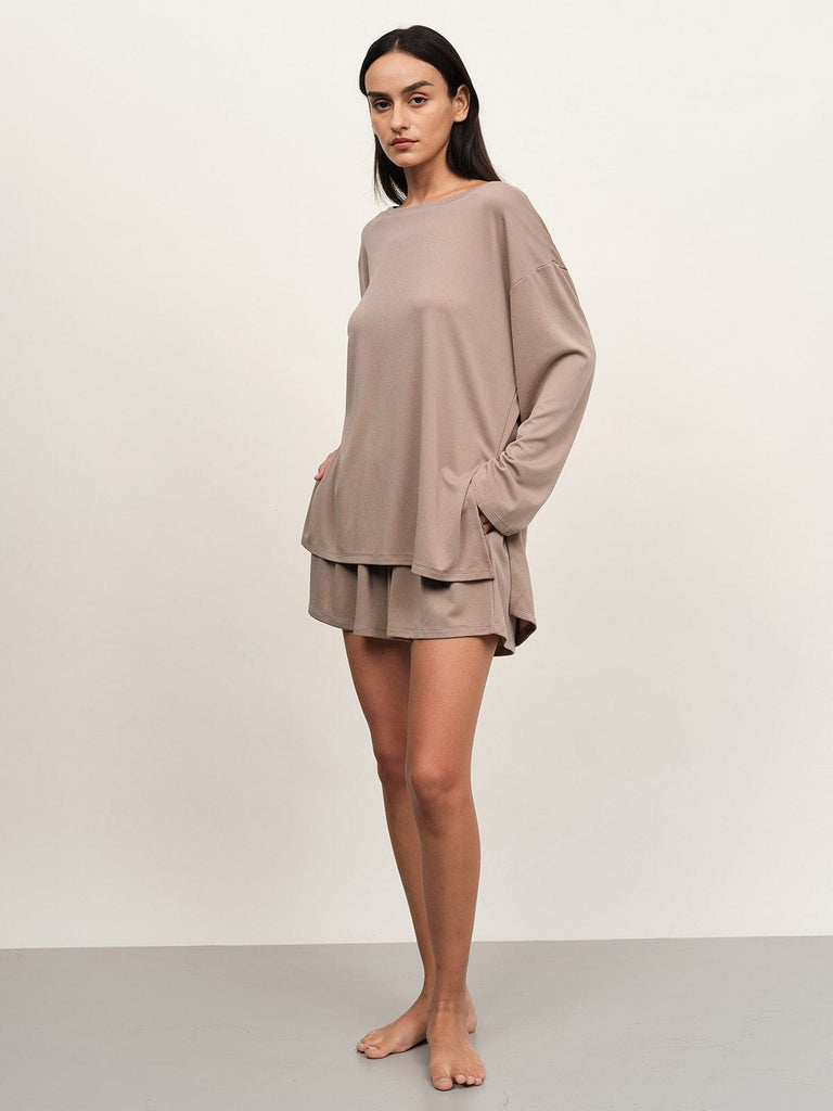 BERLOOK - Sustainable Tops _ Tie Backless TENCEL™ Modal Tee