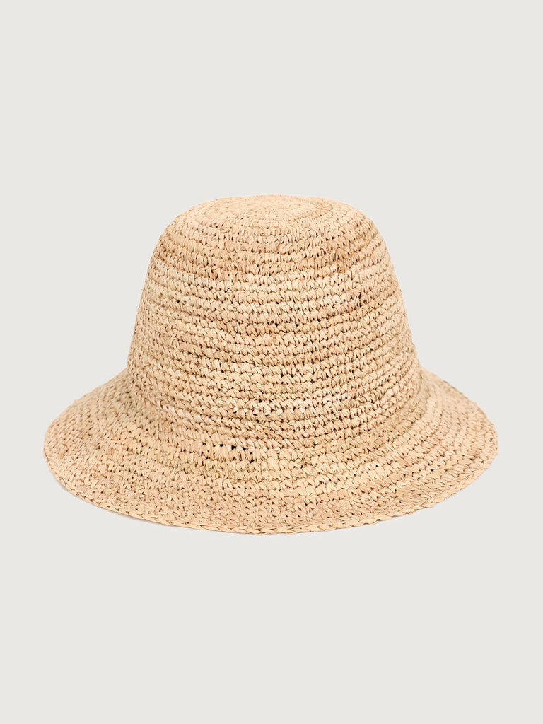 Woven Raffia Bucket Hat Sustainable Hats - BERLOOK